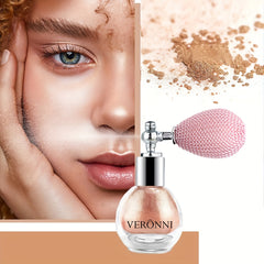 4 Colors Body Glitter Highlighter Powder Spray High Gloss Shimmer