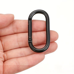 1pc Hiking Aluminum Water Bottle Hook Bag Strap Buckle Ring Outdoor Clip