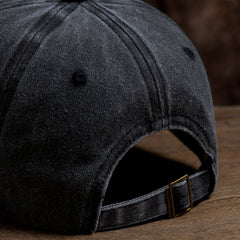 Heart Embroidery Baseball Cap Distressed Dad Hats Adjustable