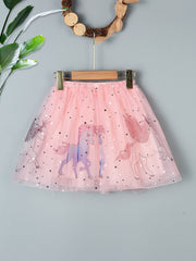 Toddler Girls Sequin Summer Skirt