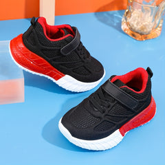 Boys Casual Low Top Woven Shoes Breathable Lightweight Non slip Sneakers