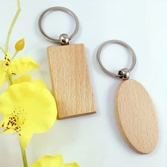 5pcs Wooden KeyChain Gift for Boys Girls Teen Party