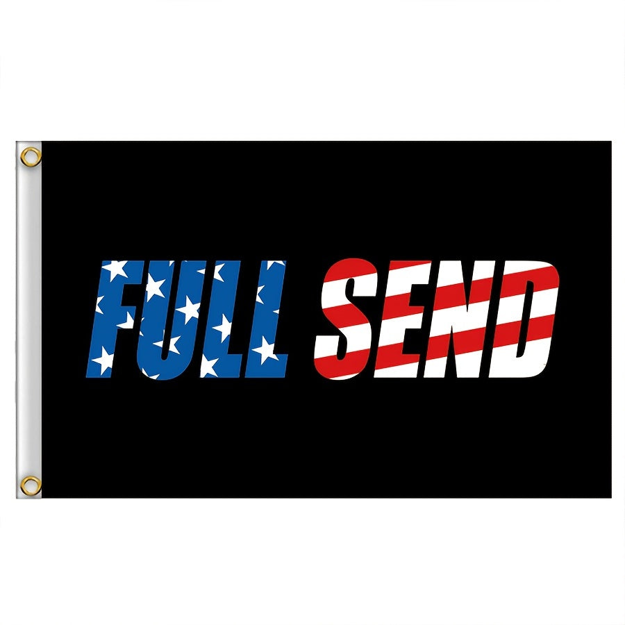 Full Send Flag for Home College Dorms & Bedrooms
