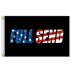Full Send Flag for Home College Dorms & Bedrooms