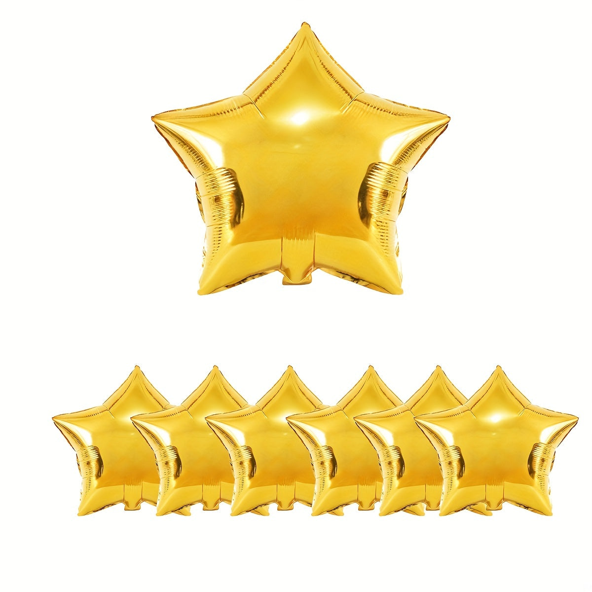 7pcs Star Foil Balloons for Celebrations