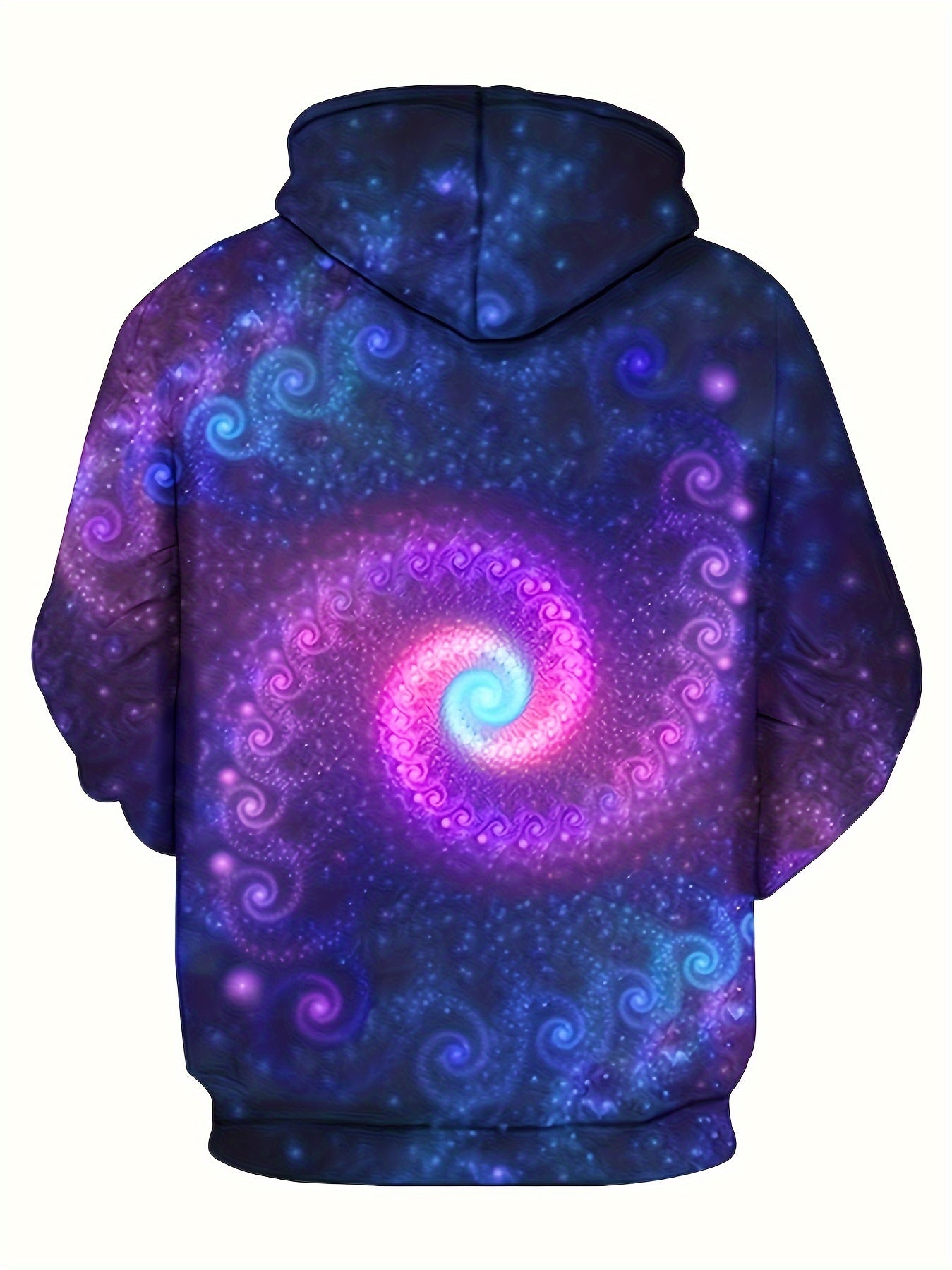 Starry Sky 3D Print Hoodie for Men Autumn Winter