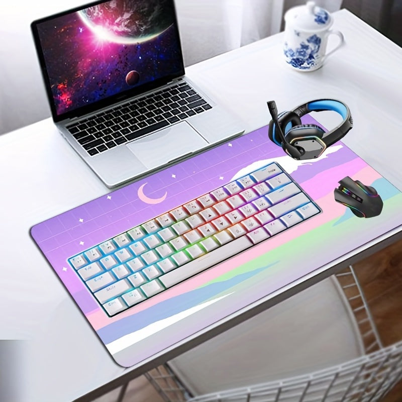 Large Gaming Mousepad Desk Mat 60 X 35 - Non Slip Rubber Base