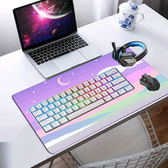 Large Gaming Mousepad Desk Mat 60 X 35 - Non Slip Rubber Base