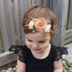 Baby Girls Flower Headbands Hair Accessories For Newborn