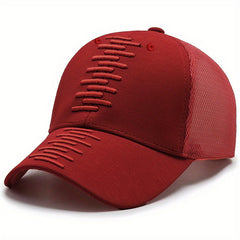 Adjustable Mesh Baseball Cap Outdoor Sun Visor