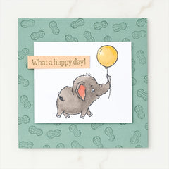 Elephant Metal Cutting Dies And Stamps For Scrapbooking