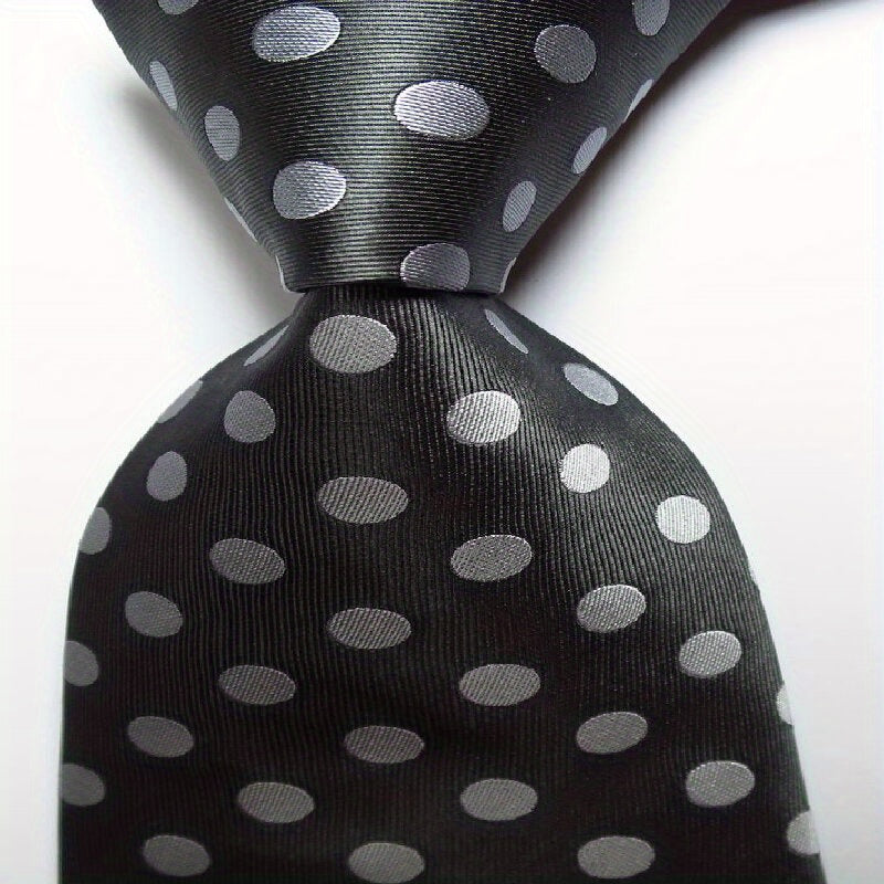 Men's Dot Jacquard Woven Tie