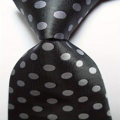 Men's Dot Jacquard Woven Tie