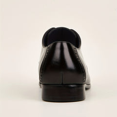 Men's Brogue Derby Shoes Cap Toe Dress Shoes Business Formal Wedding