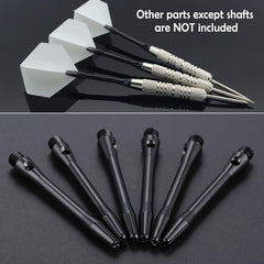 6pcs 2BA Aluminum Dart Shafts for Outdoor Games