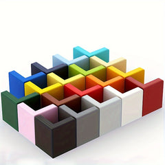 20 Piece Building Blocks Set for DIY Scene Play for Kids Ages 8-12
