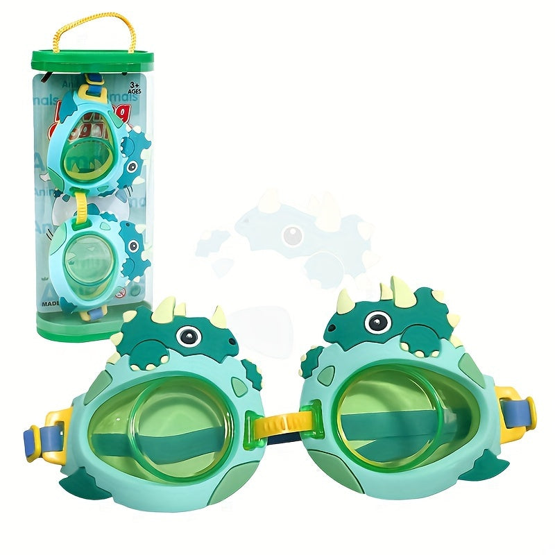 Cartoon Animal Swim Goggles Anti-fog Glasses