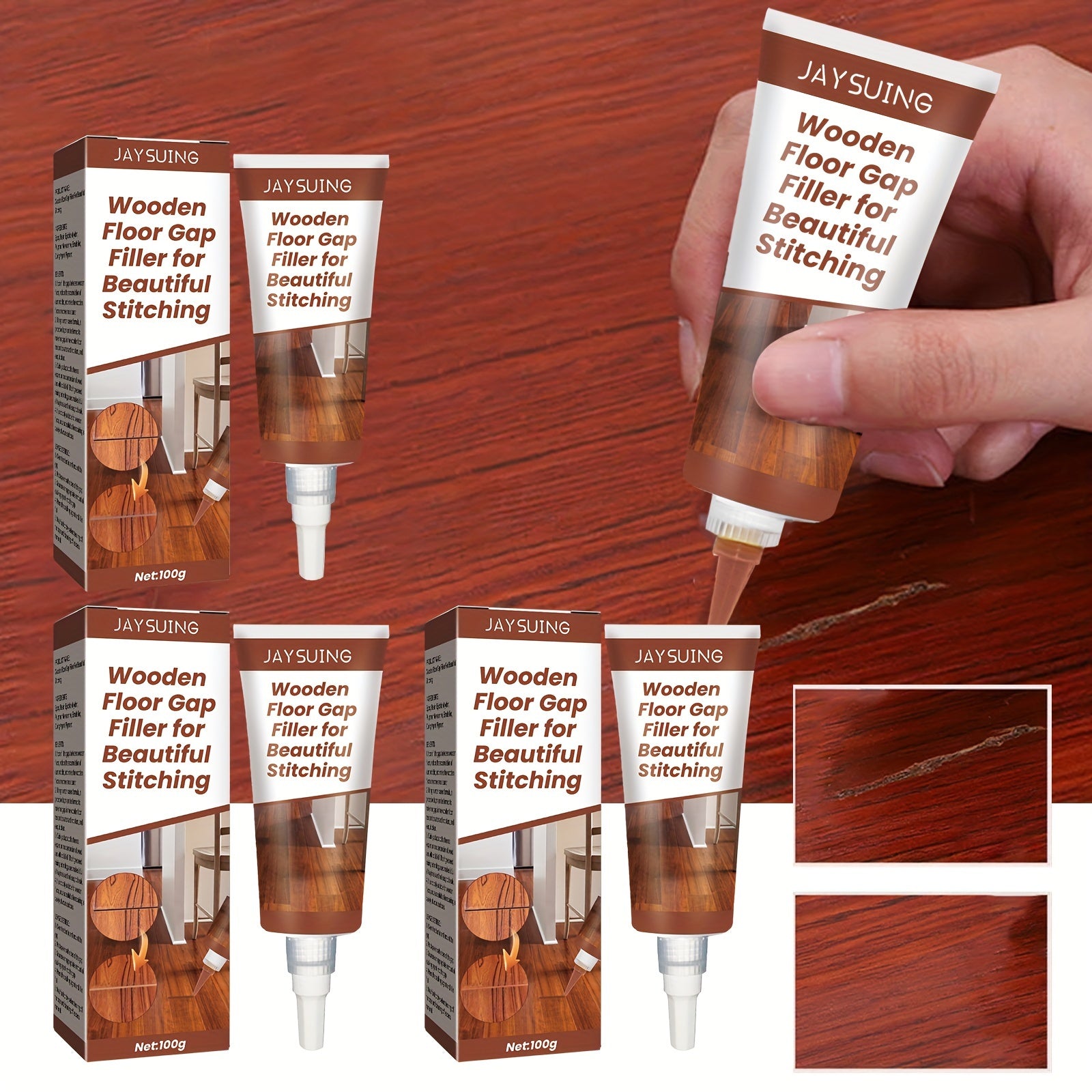 Wood Floor Seam Agent Scratch Repair Waterproof Waxing