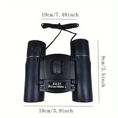 Portable Binoculars HD High Magnification for Outdoor Use
