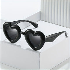Men's Heart Shaped Frame Sunglasses Y2K Sunglasses For Holiday Party