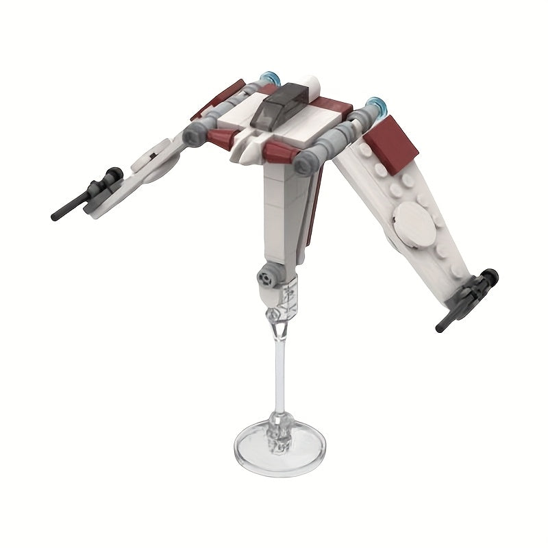 Kickstarship Fighter MOC Building Blocks Toy - Mecha Enthusiasts Gift
