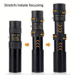 Waterproof HD Monocular with BAK4 Prism for Outdoor Camping