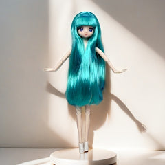 81 inch Cartoon 3D Face Dolls with Flexible Joints Vibrant Flat Body Girls