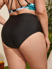 Modest Bikini Bottoms High Rise Swimwear Panty