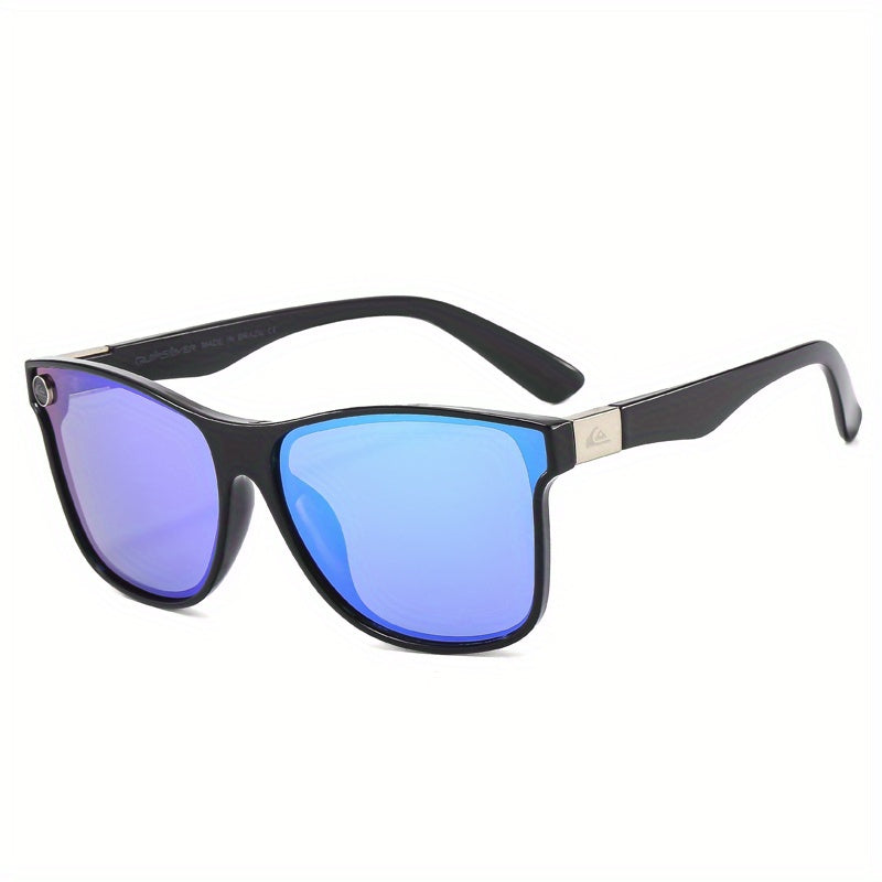 Men's Square Large Frame Sports Sunglasses UV 400