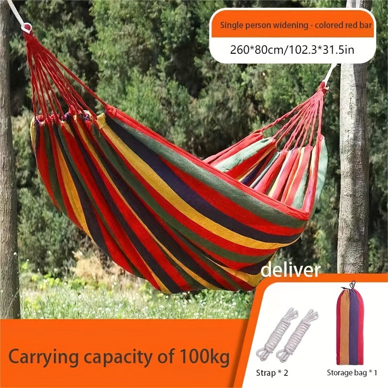 Thickened Canvas Swing Hammock Chair for Outdoor Camping