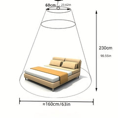 Breathable Nylon Anti Mosquito Net for Bedroom Bed Curtains