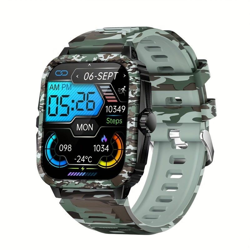 JELLOO Smartwatch: Voice Assistant, Weather Updates, Wireless Calling