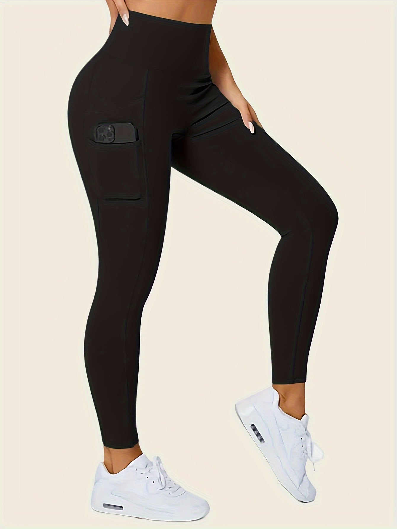 High Stretch Yoga Pants With Pocket