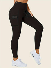 High Stretch Yoga Pants With Pocket