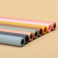 6pcs Reusable Baby Silicone Straws BPA-Free Straw Set for Babies and Toddlers