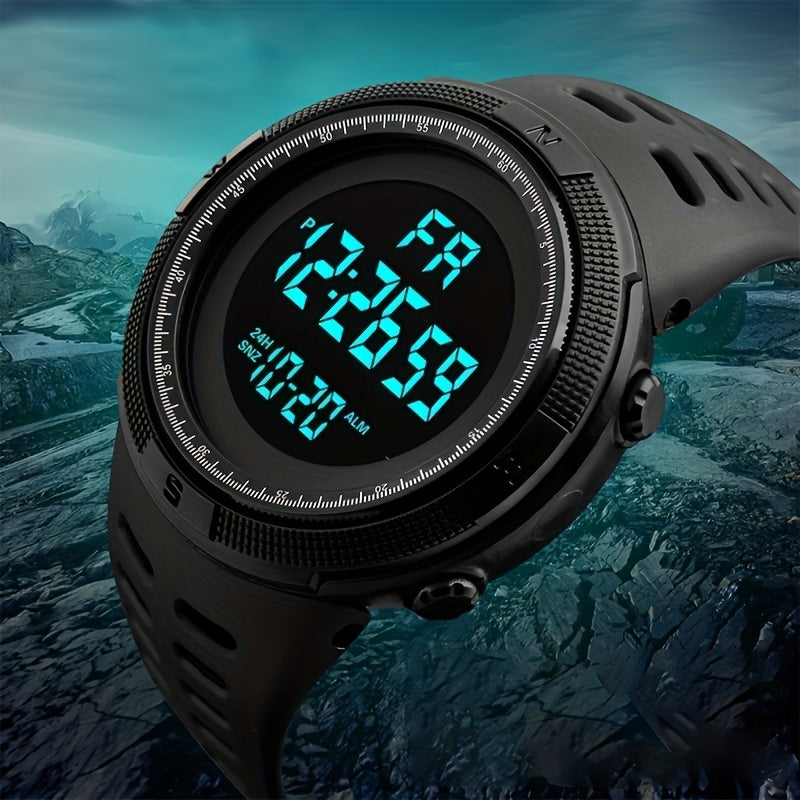 Outdoor Sports Watch Waterproof Luminous Multifunctional Large Screen