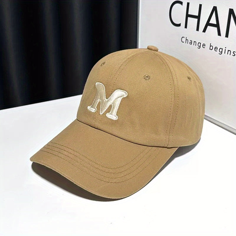 Men's Baseball Cap Large Size Peaked Cap All-match Summer Casual