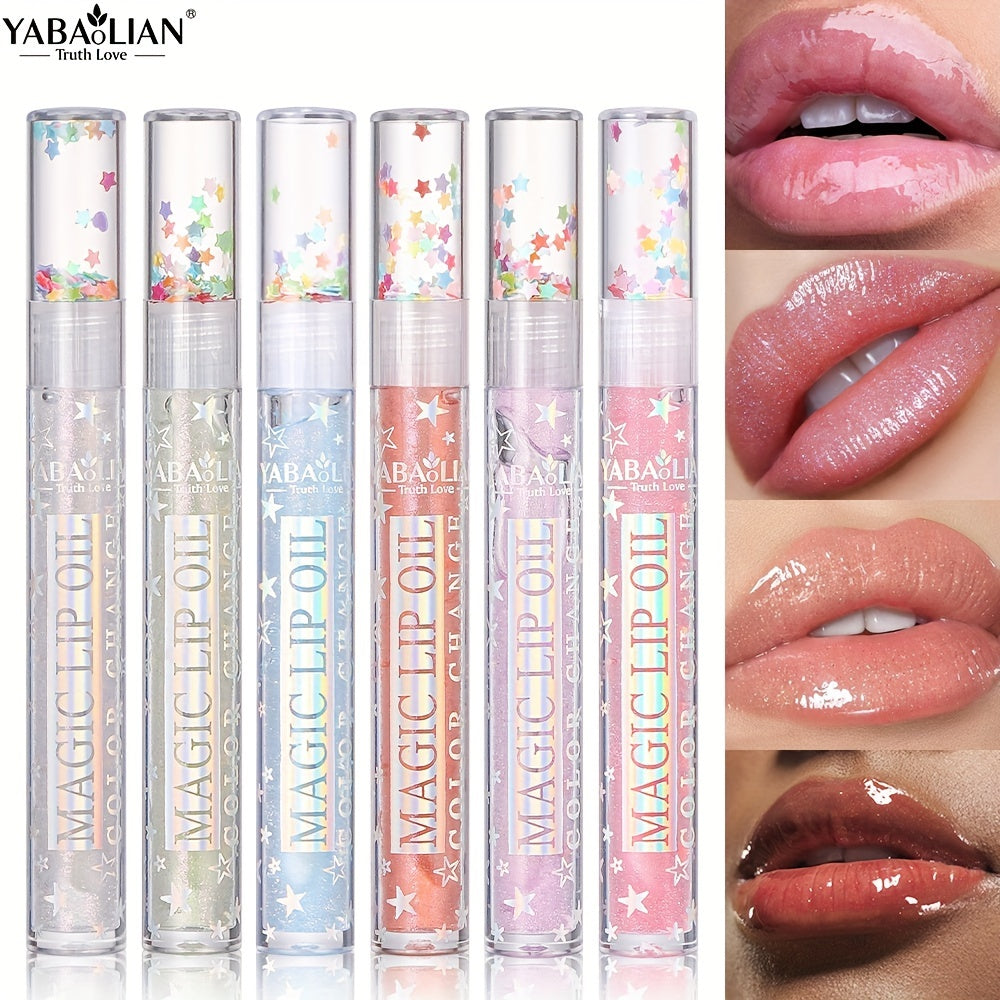 Water Light Lip Gloss Mirror Transparent Lip Glaze Jelly Glass Lip Gloss