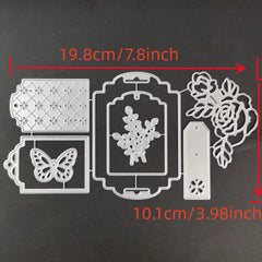 1pc Flower Metal Cutting Dies Scrapbooking Paper Craft Album Card Punch Art Dies