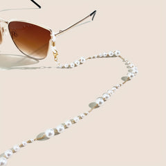 Faux Pearl Glasses Chain Anti Slip Eyeglasses Lanyard Strap
