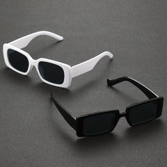 2pcs Men's Square Frame Sunglasses UV Protection