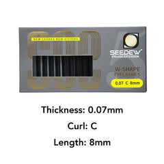 5D Mink Eyelash Extensions Volume Fans - Full, Dense Lashes