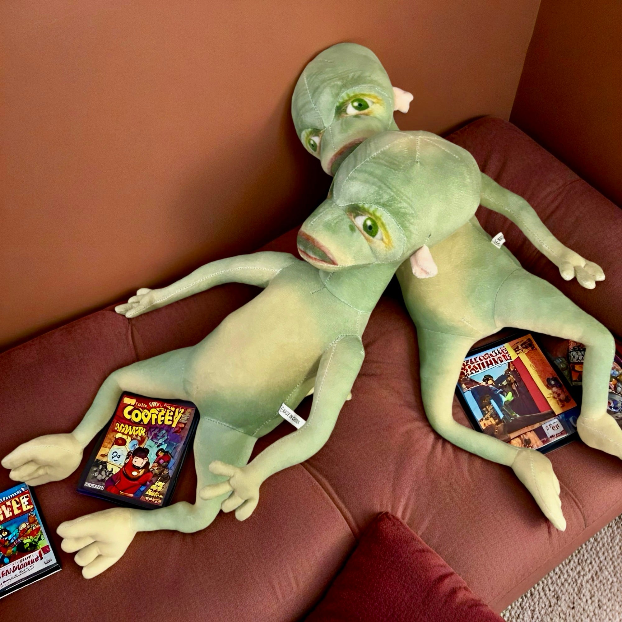 Whimsical Alien Plush Toy Creative Party Gift Stuffed Animal Soft Plush Doll