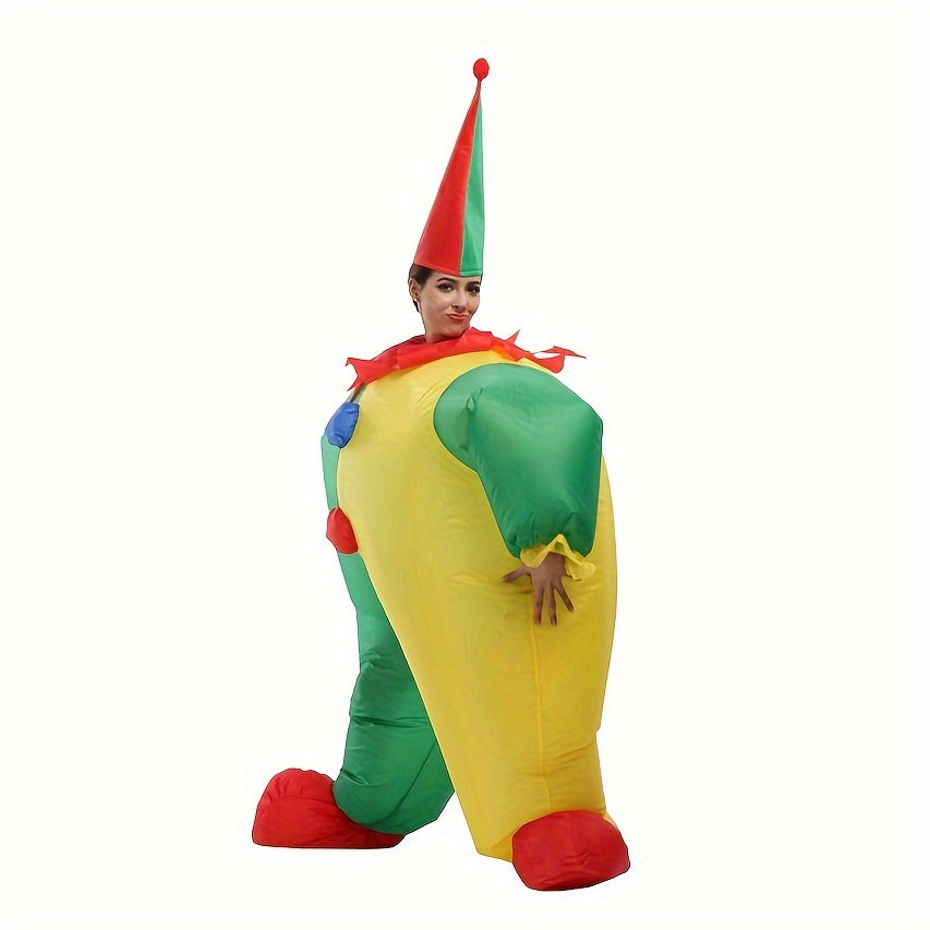 Halloween Clown Inflatable Costume Cosplay Party Dress