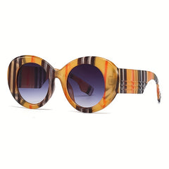 Men's Large Frame Tortoise Shell Round Sunglasses