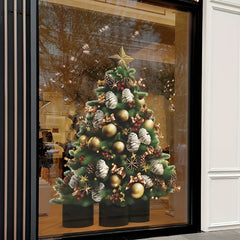 Christmas Tree Wall Decals Merry Christmas Wall Stickers