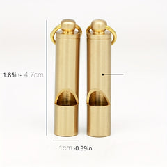 2pcs Survival Whistle Key Chain Emergency Tool