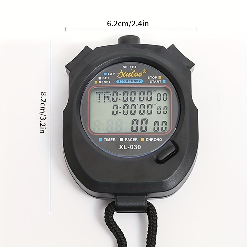 ABS Sports Running Stopwatch Electronic Countdown Timer