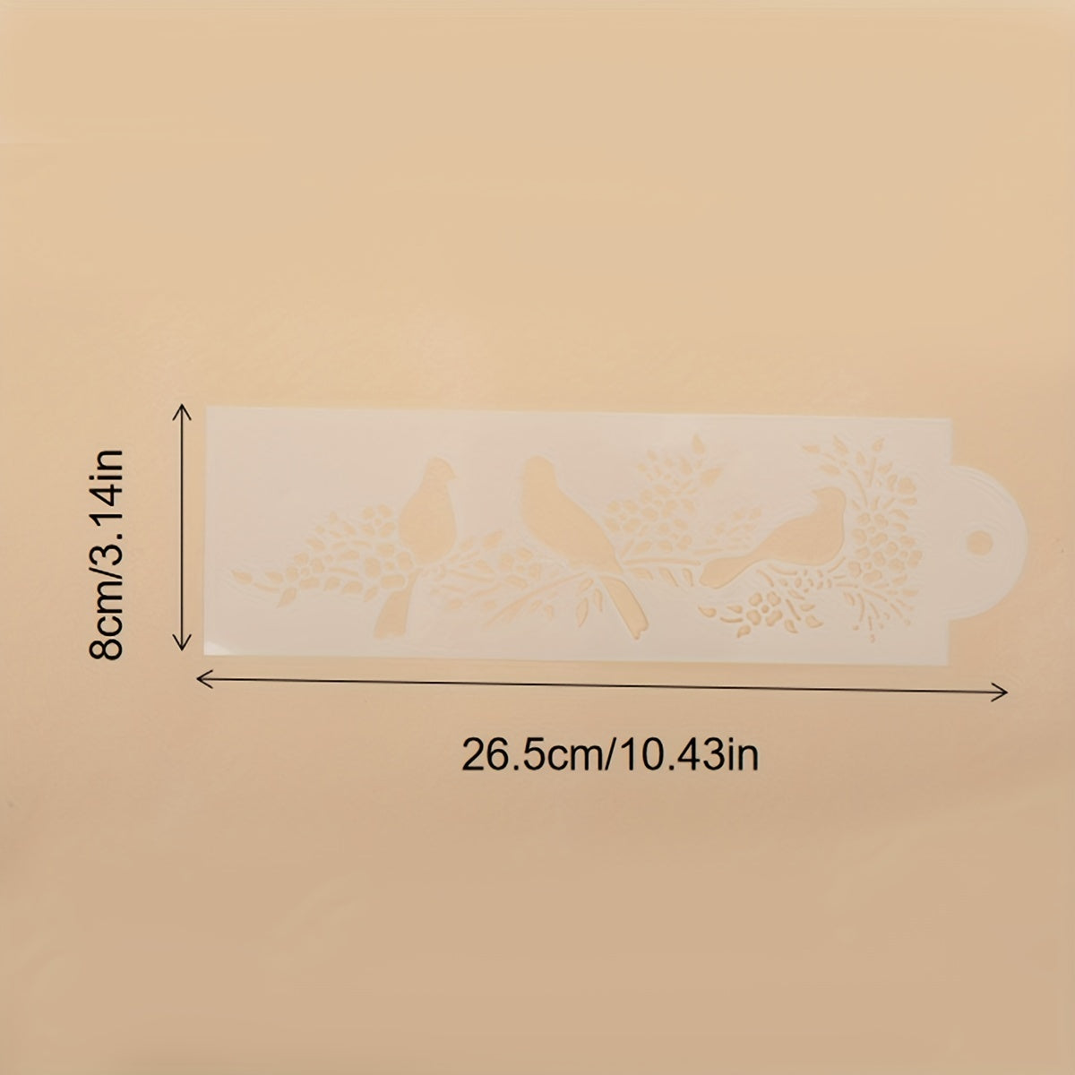 Bird Hollow Out Template for Home Decor Crafts