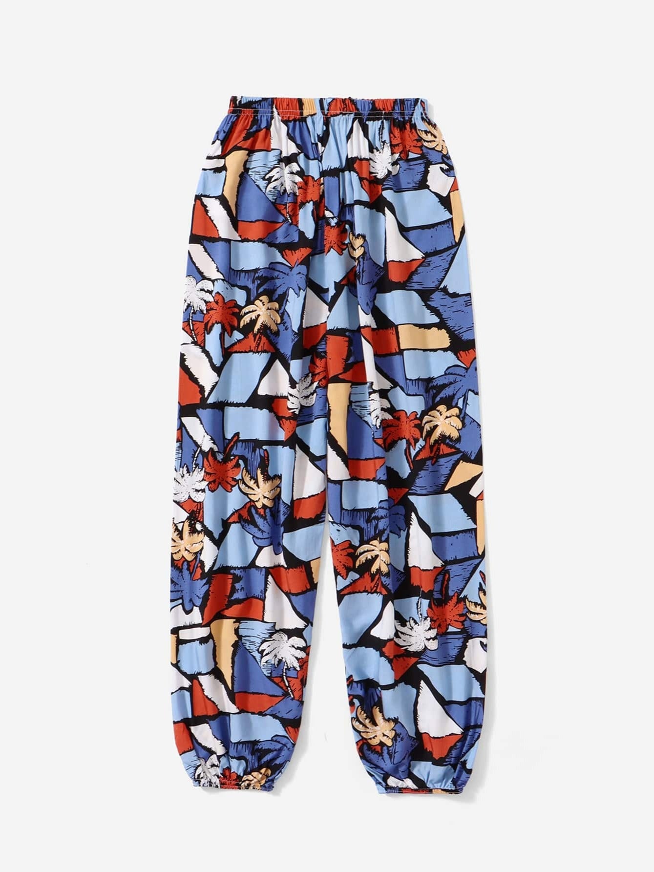 Toddler Girls Graphic Print Pants Kids Clothes Summer